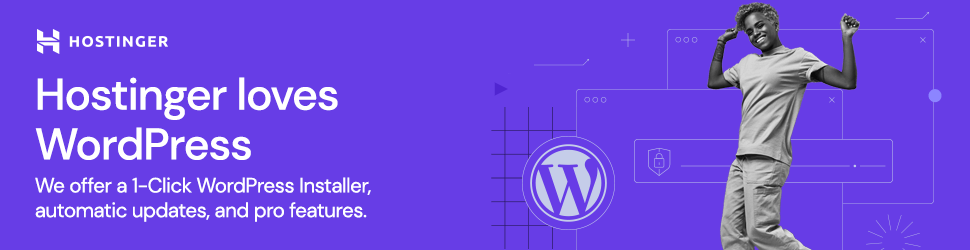 Hostinger Horizontal Banner